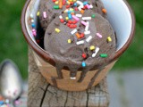 Rich Chocolate Ice Cream #CooktheBooksClub