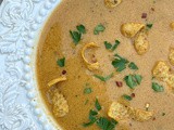 Roasted Butternut Squash & Green Chile Soup