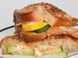 Roasted Zucchini Grilled Cheese #SecretRecipeClub