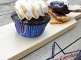 S'mores Cupcakes {from scratch!!}