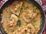 Sage Pork Chops with Apple Pan Gravy #AppleWeek