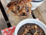 Salted Caramel Mocha Baked Oatmeal