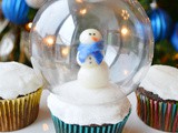 Snow Globe Cupcakes