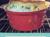 Spinach & Ham Soufflé