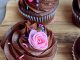 Spring Chocolate Cupcakes