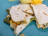 Squash Blossom Quesadillas