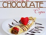 Strawberry & Chocolate Crepes