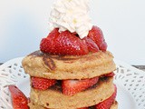 Strawberry Shortcake Pancakes #FantasticaFoodFight