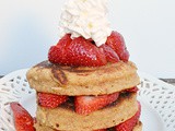 Strawberry Shortcake Pancakes #FantasticaFoodFight
