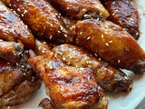 Sweet & Sticky Chicken Wings