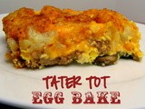 Tater Tot Egg Bake