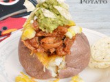 Tex Mex Stuffed Baked Potatoes