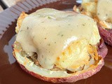 Thanksgiving Dinner Twice Baked Potatoes