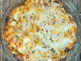 Twice Baked Potato Potato Pie