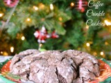 Vegan Chocolate Coffee Crinkle Cookies {src Cookie Carnival}