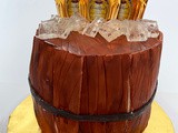 Whisky Barrel Cake