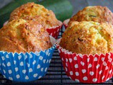 Air Fryer Zucchini Muffins