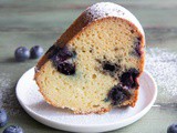 Blueberry Yogurt Pound Cake