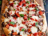 Cheesy Mushroom & Pancetta Pizza