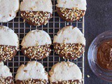 Chocolate Hazelnut Shortbread Cookies