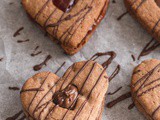 Chocolate Valentine Cookies