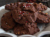 Chocolate Whipped Shortbread Cookies