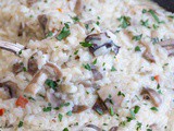 Creamy Mushroom Risotto