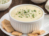 Creamy Potato Soup and Homemade Crackers