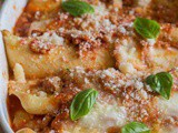 Crepe Cannelloni with Meat Sauce