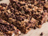 Dark Chocolate Granola Bars