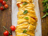 Easy Baked Caprese Strudel