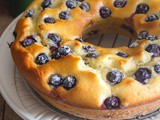 Easy Blueberry Cake with a Vanilla Glaze