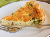 Easy Cheesy Asparagus Quiche