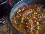 Easy Italian Lentils and Sausage Stew