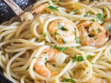 Easy Italian Shrimp Pasta