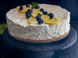 Easy No Bake Lemon Cheesecake