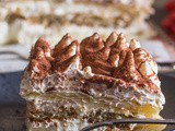 Easy No Bake Puff Pastry Tiramisu