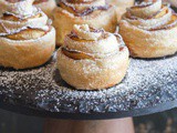 Easy Peach Puff Pastry Roses