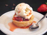 Easy Puff Pastry Strawberry Tarts