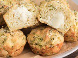 Easy Savory Zucchini Muffins