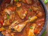 Easy Skillet Chicken Cacciatore