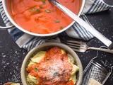 Easy Tomato Cream Sauce for Ravioli