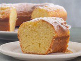 Egg Yolk Lemon Cake