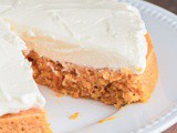 Eggless Carrot Cake