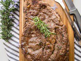 Grilled Rosemary Marinated Steaks Celebrating #Canada150