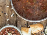 Homemade 3 Bean Vegetarian Chili