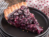 Homemade Blueberry Pie