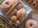 Homemade Cinnamon Cake Donuts