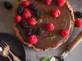 Homemade Creamy Double Chocolate Italian Pie