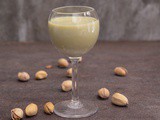 Homemade Creamy Pistachio Liqueur